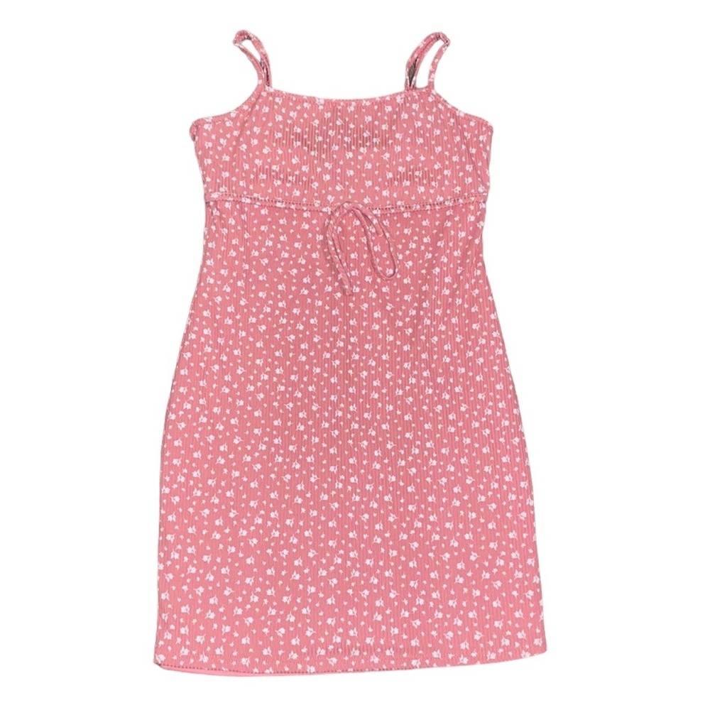 Urban outfitters pink floral mini dress